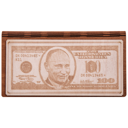 КУПЮРНИЦА "100$ ПУТИН" во Усолье фото 2